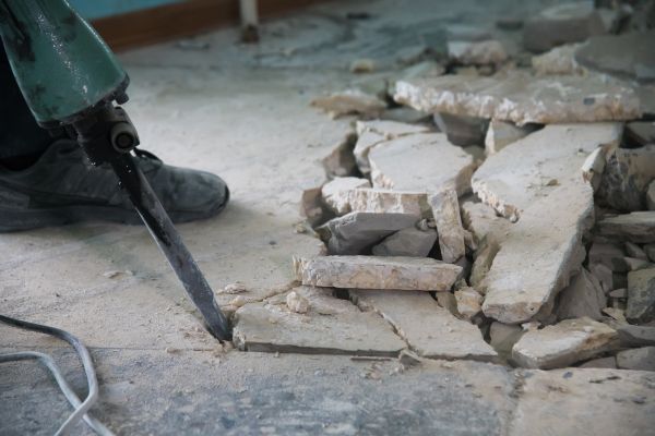 Concrete Slab Removal in Tyler