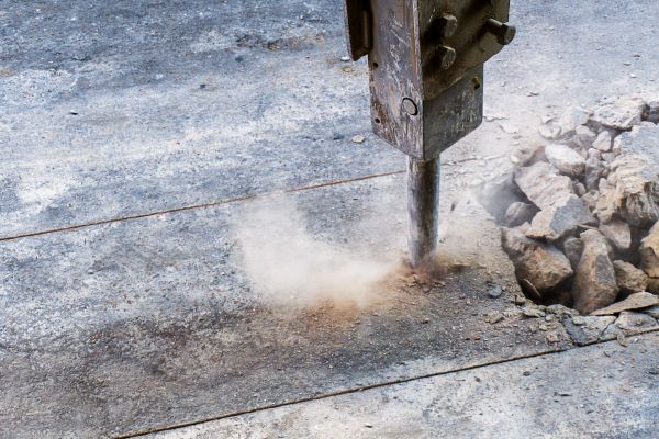 Concrete Patio Removal in Tyler