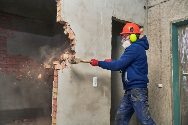 Concrete Wall Demolition in Tyler
