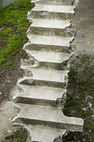 Concrete Steps Demolition in Tyler